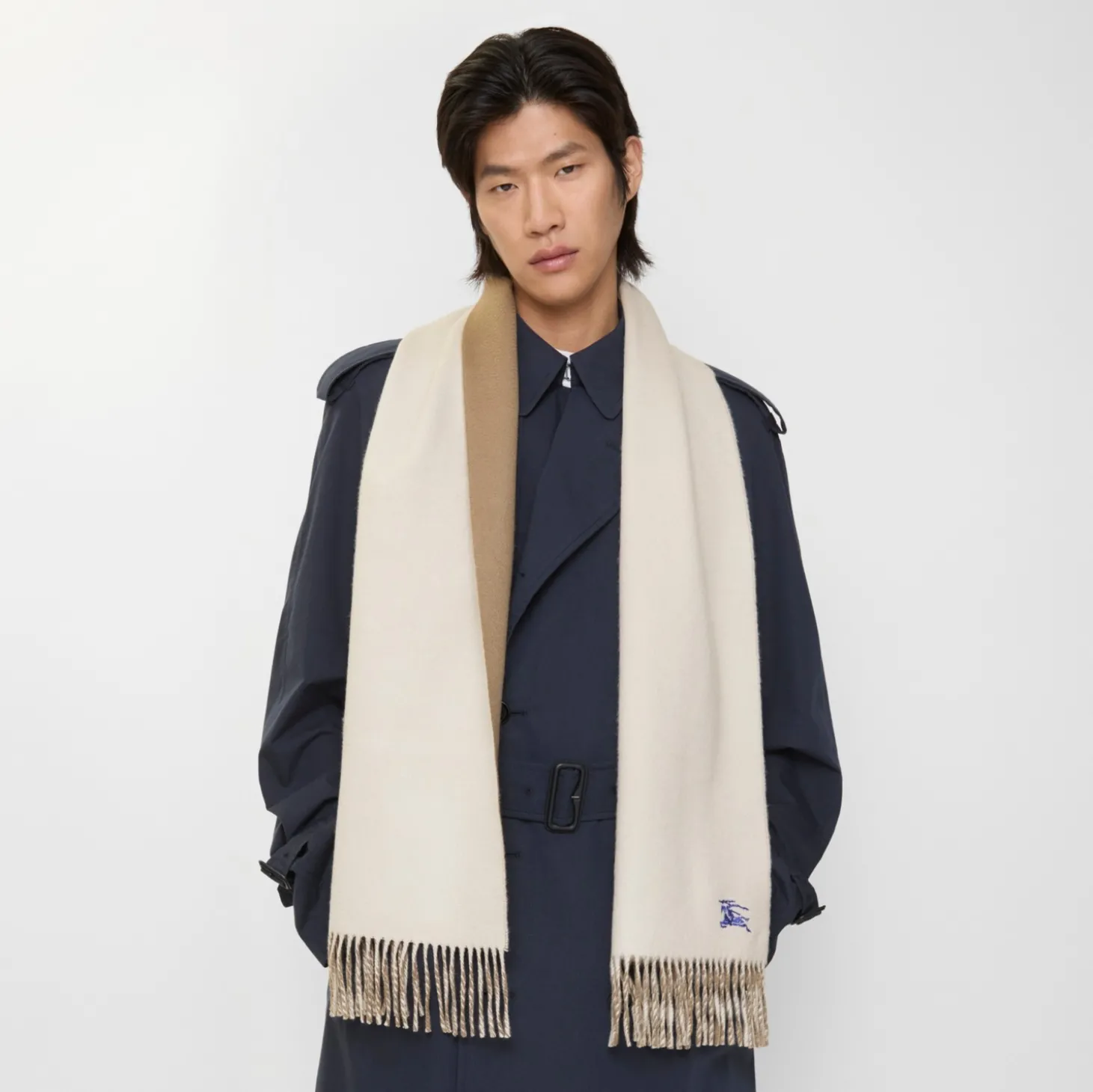 Reversible Cashmere Scarf