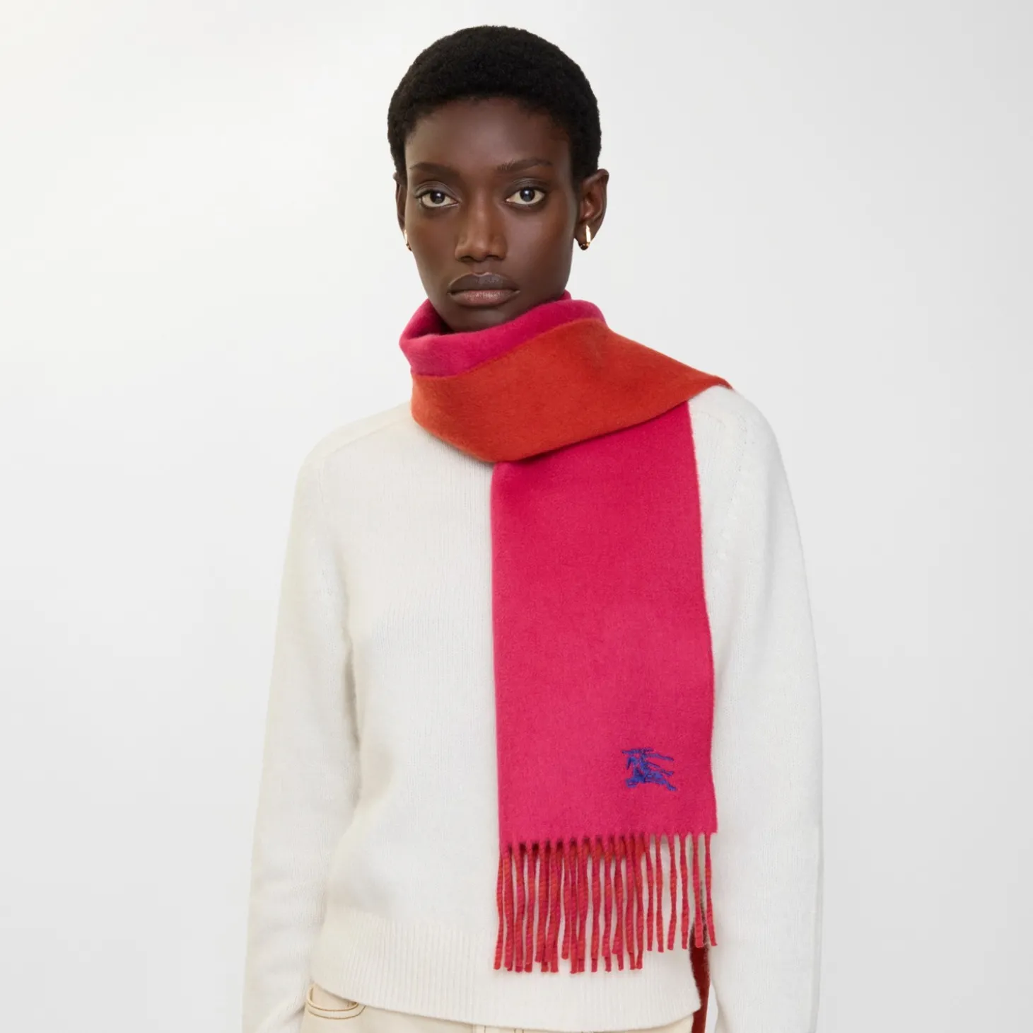 Reversible Cashmere Scarf