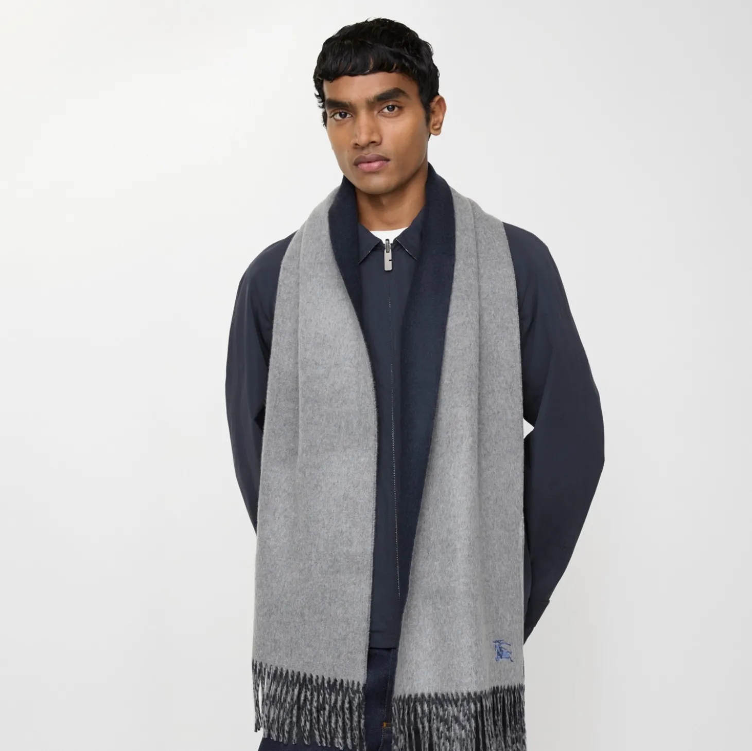 Reversible Cashmere Scarf