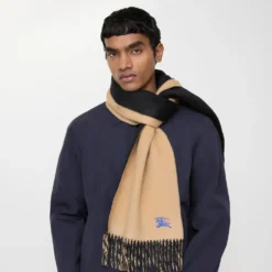 Reversible Cashmere Scarf