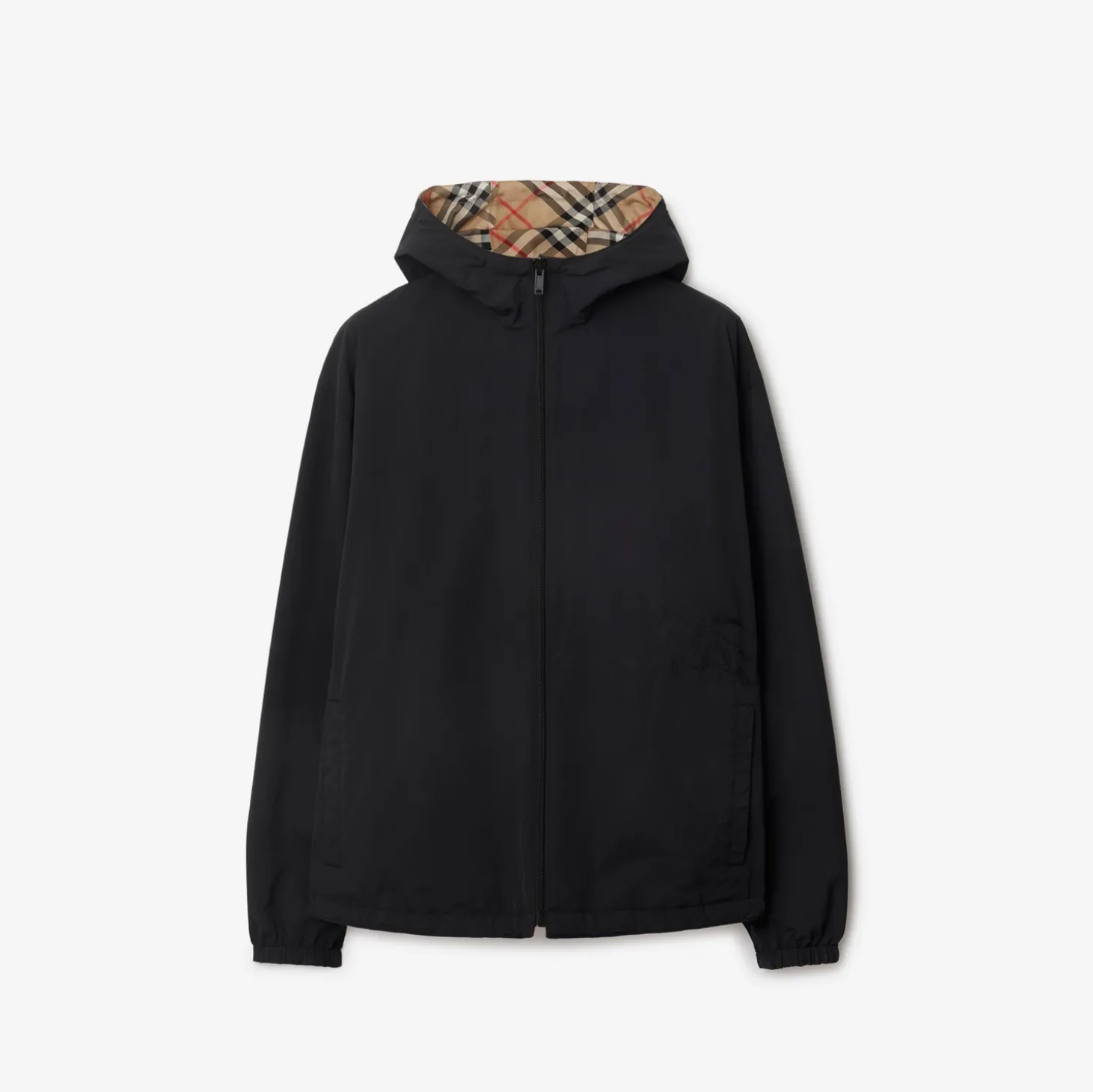 Reversible Check Jacket