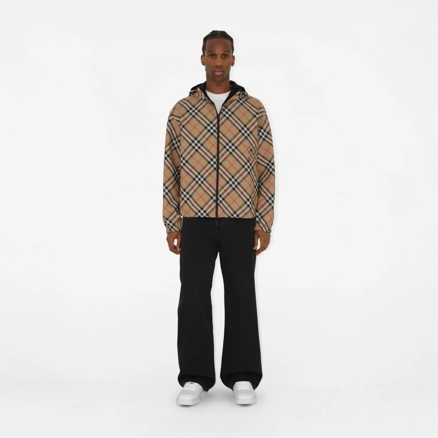 Reversible Check Jacket