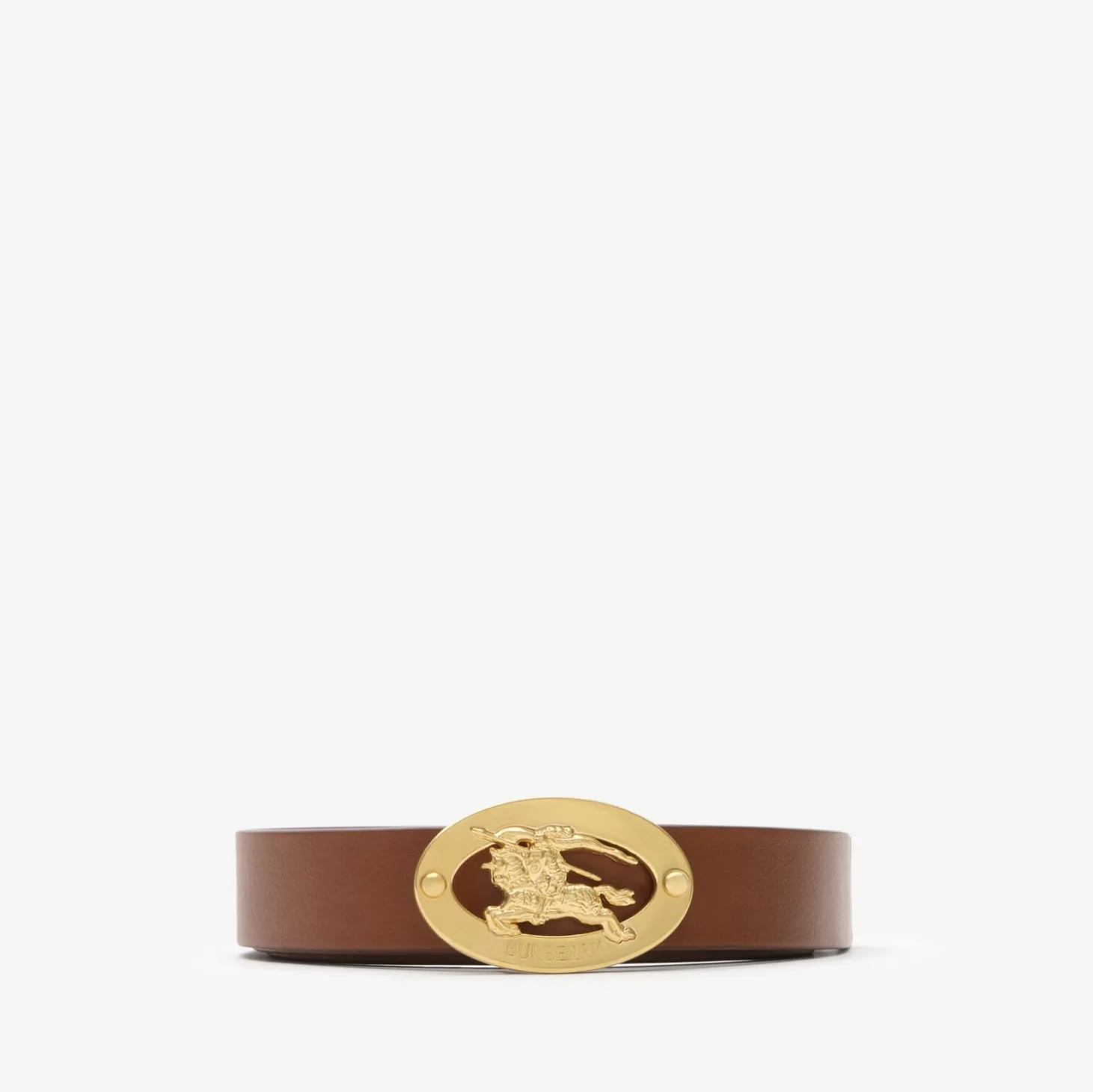 Reversible Check Knight Stamp Belt
