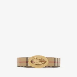 Reversible Check Knight Stamp Belt