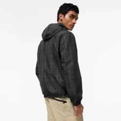 Reversible Check Newport Hooded Jacket