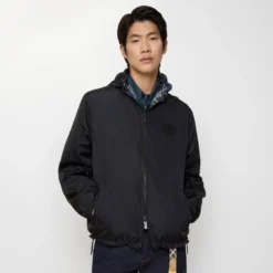 Reversible Check Newport Hooded Jacket
