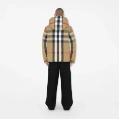 Reversible Check Puffer Jacket