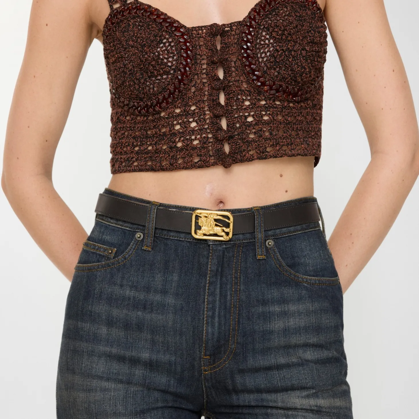 Reversible Check Rider Belt