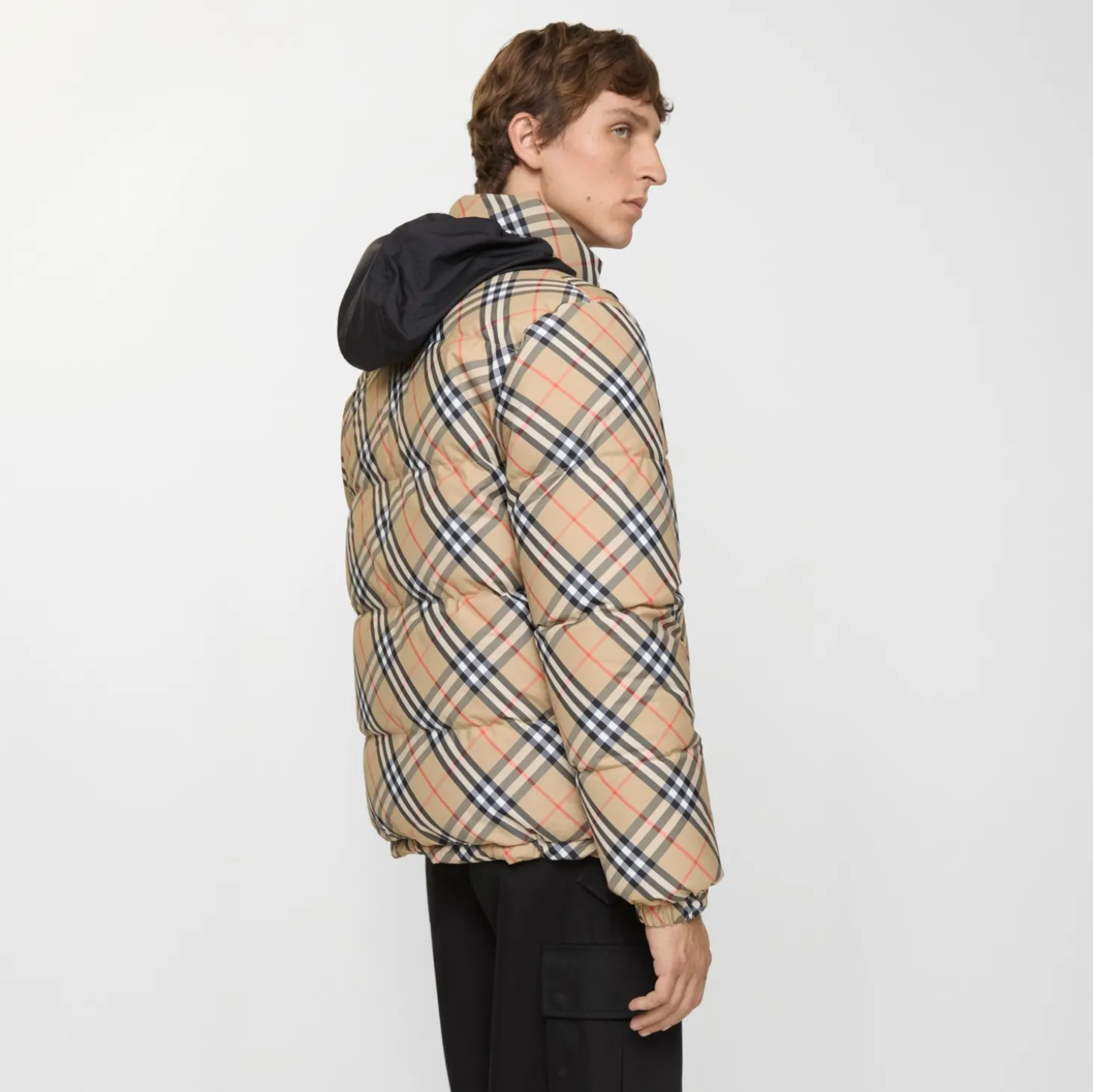 Reversible Check Snowdon Puffer Jacket