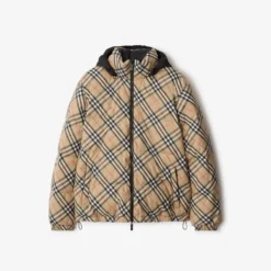 Reversible Check Snowdon Puffer Jacket
