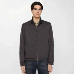 Reversible Cotton Harrington Jacket