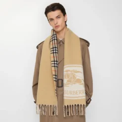 Reversible Knight Stamp Scarf