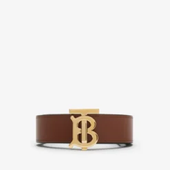 Reversible Leather TB Belt