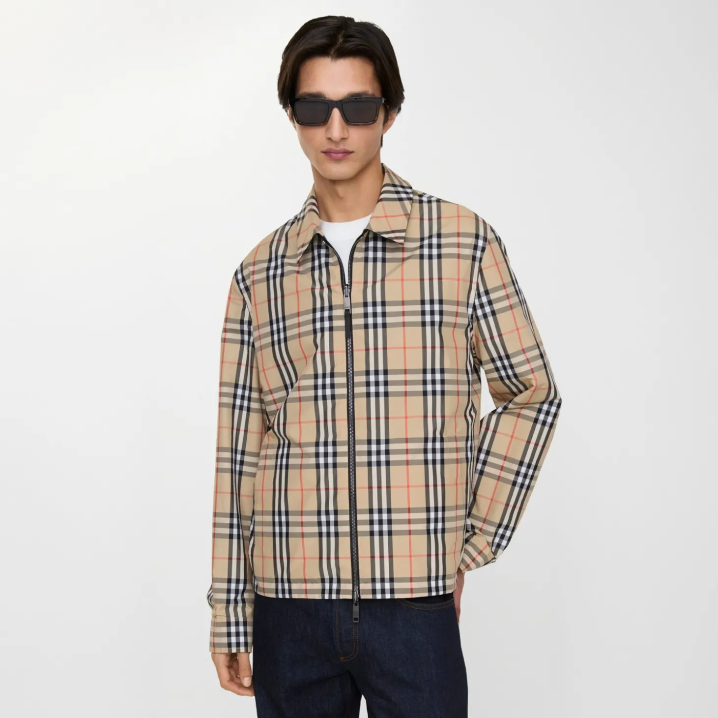Reversible Nylon Bloomsbury Harrington Jacket