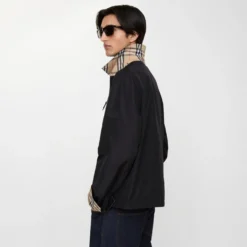 Reversible Nylon Bloomsbury Harrington Jacket