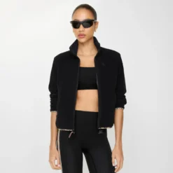 Reversible Stretch Nylon Jacket