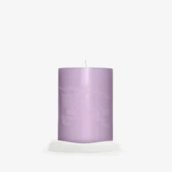Rose and Violet Blossom Candle