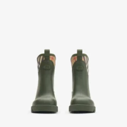 Rubber Marsh Stamp Heeled Low Boots​