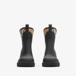 Rubber Marsh Stamp Heeled Low Boots​
