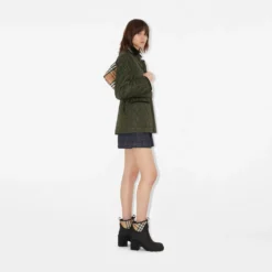 Rubber Marsh Stamp Heeled Low Boots​