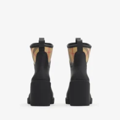 Rubber Marsh Stamp Heeled Low Boots​