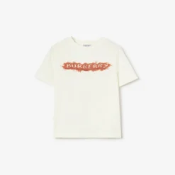 Sandy Logo Cotton T-shirt