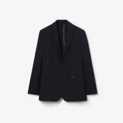 Seersucker Cotton Linen Tailored Jacket