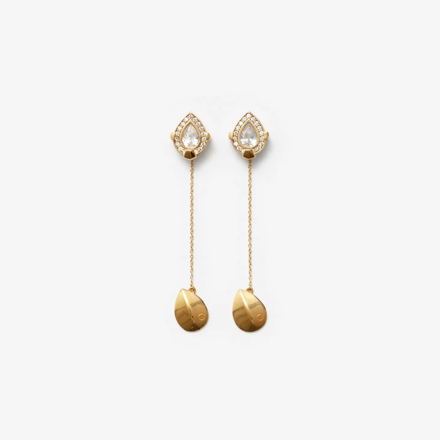 Shield Pendant Earrings
