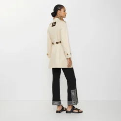 Short Gabardine Stonehaven Car Coat