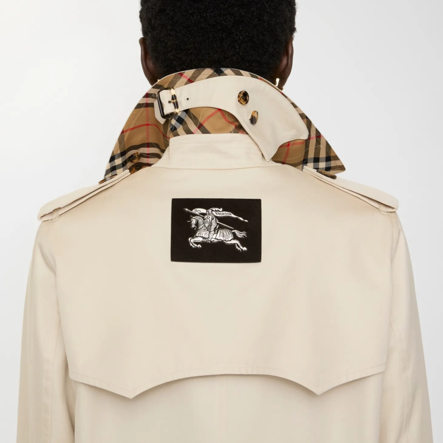 Short Gabardine Summerside Trench Coat