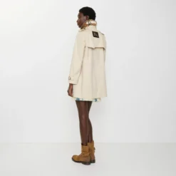 Short Gabardine Summerside Trench Coat