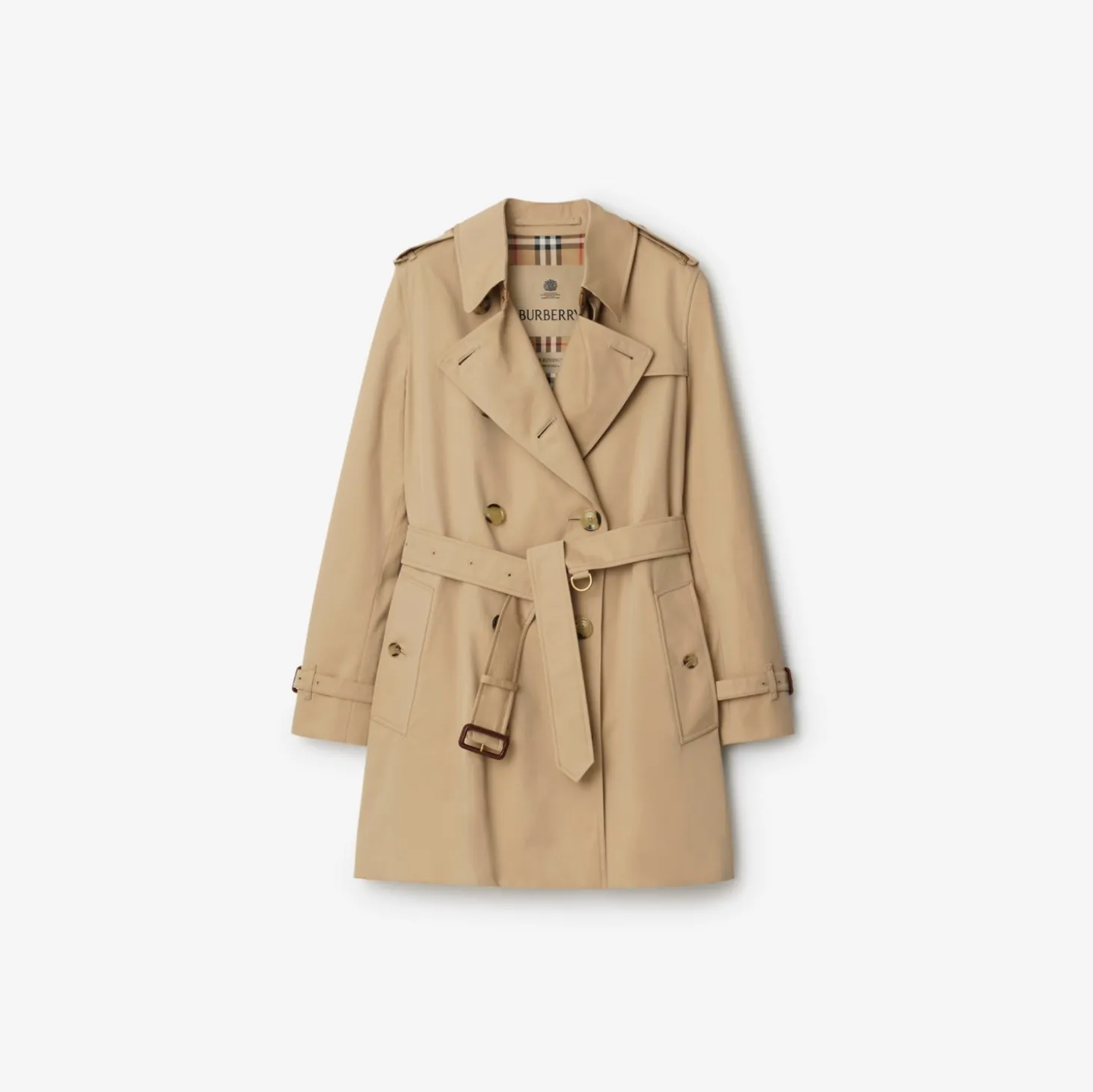 Short Kensington Heritage Trench Coat
