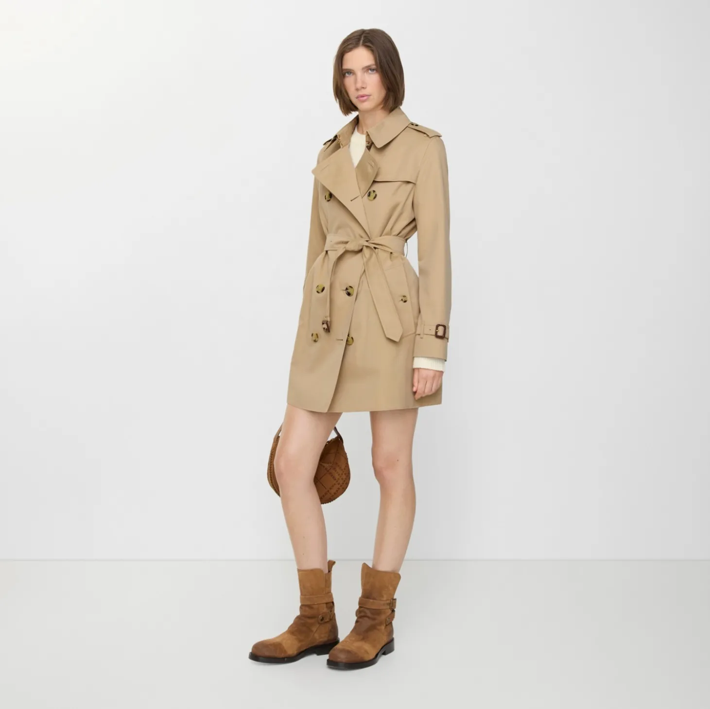 Short Kensington Heritage Trench Coat