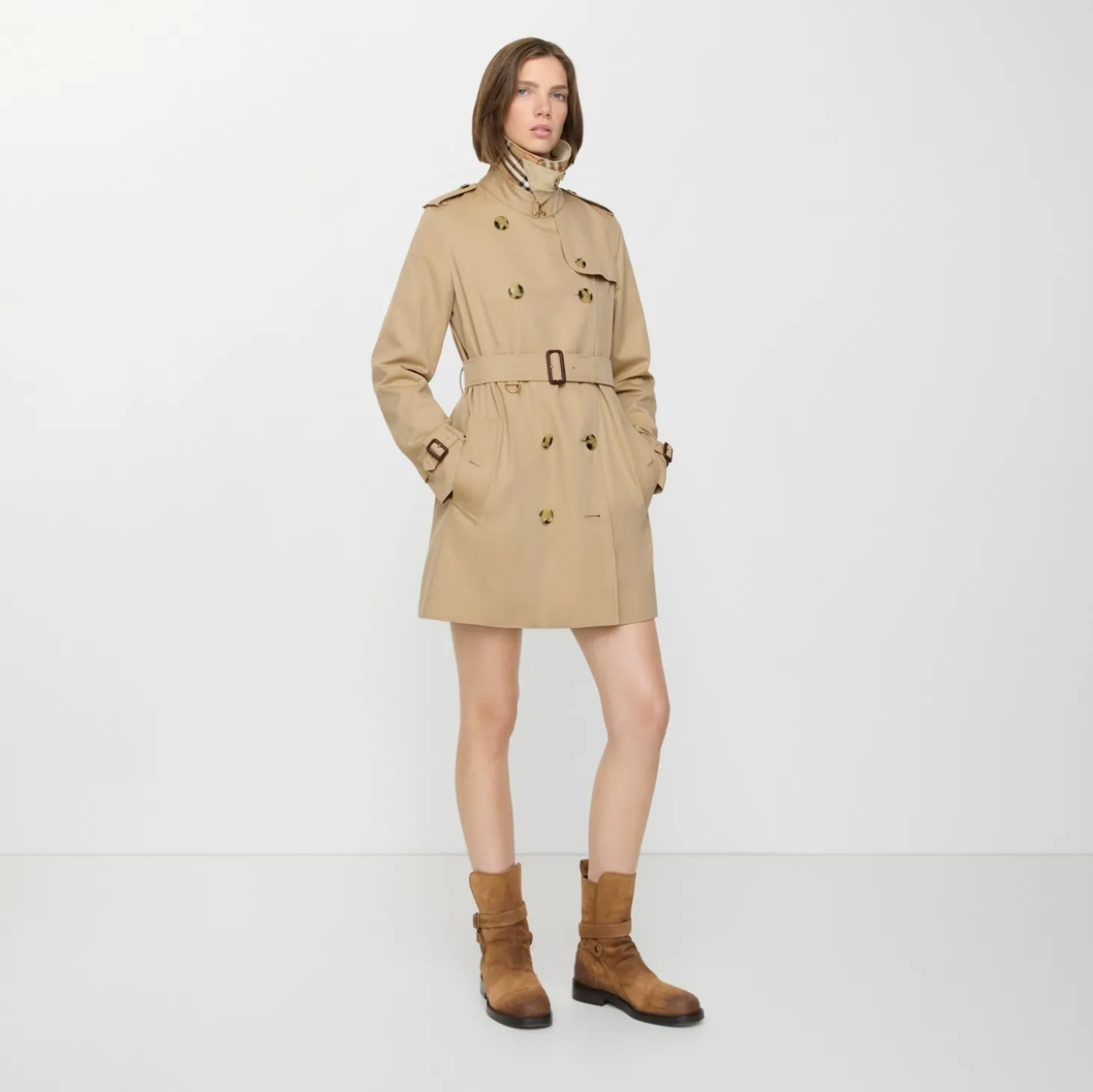 Short Kensington Heritage Trench Coat