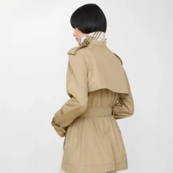 Short Lightweight Cotton Belgravia Trench Coat