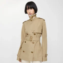 Short Lightweight Cotton Belgravia Trench Coat