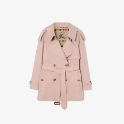 Short Tropical Gabardine Fitzrovia Trench Coat