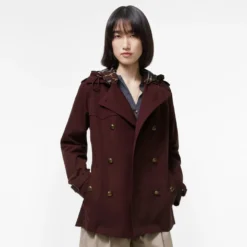 Short Tropical Gabardine Foxfield Trench Coat