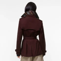 Short Tropical Gabardine Foxfield Trench Coat