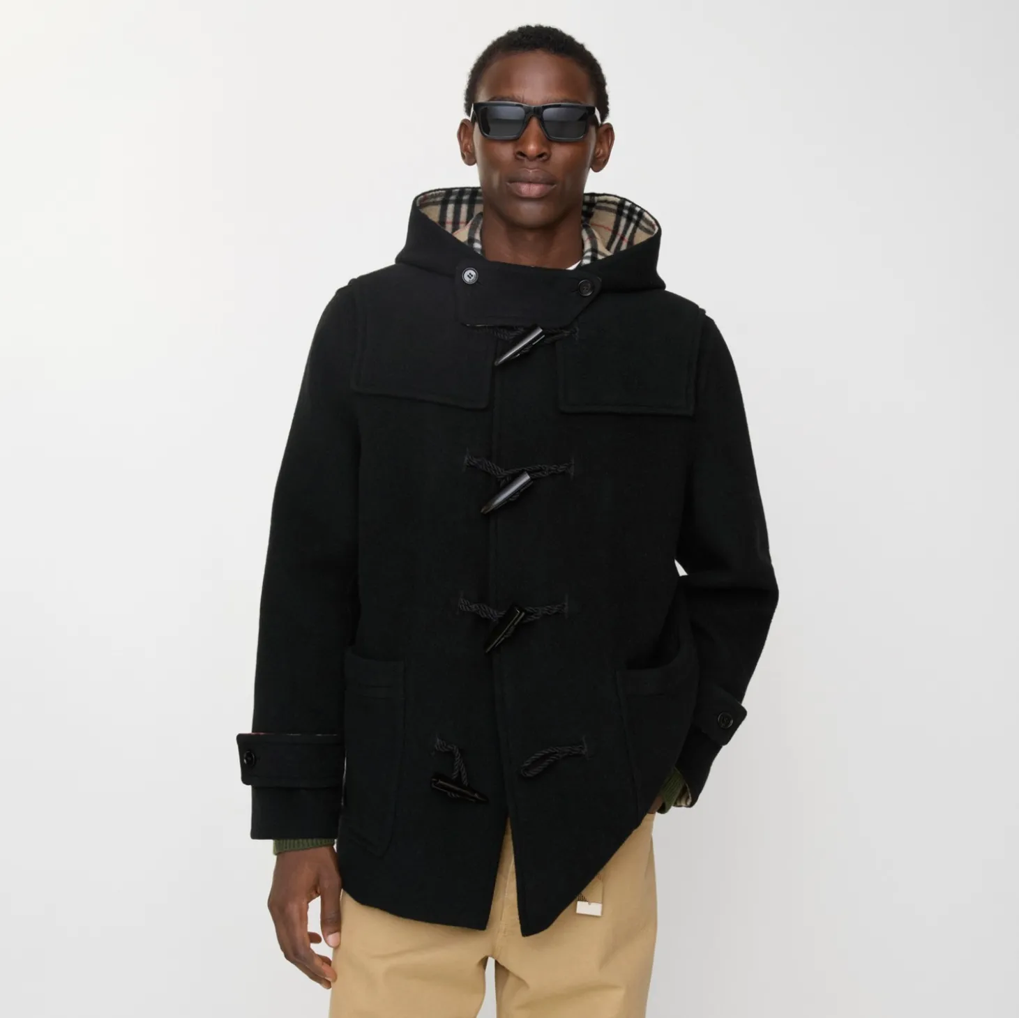 Short Wool Harrogate Duffle Coat