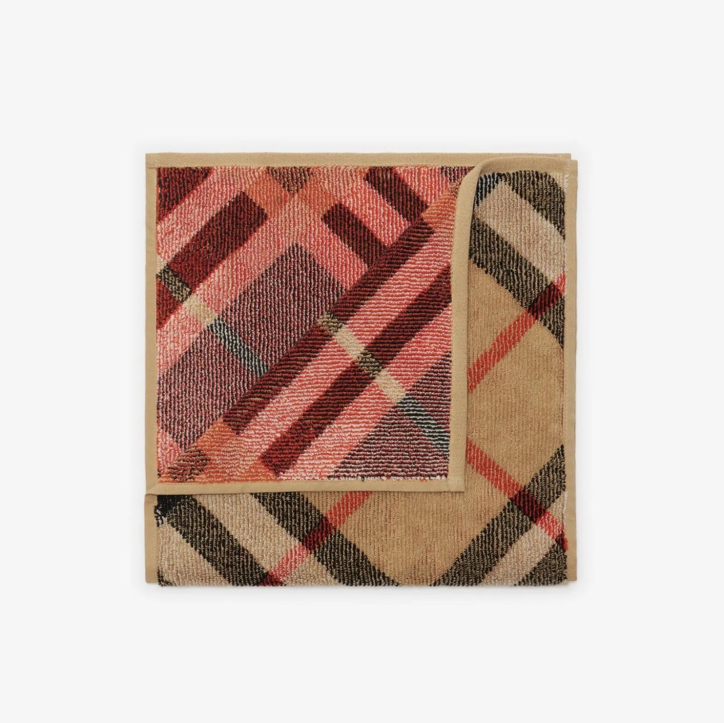 Skinny Check Cotton Towel