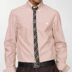 Skinny Check Silk Tie