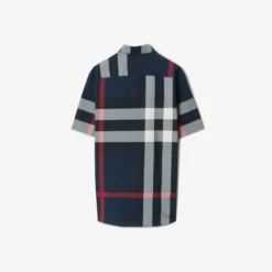 Slim Fit Check Cotton Shirt