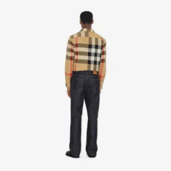 Slim Fit Check Cotton Shirt