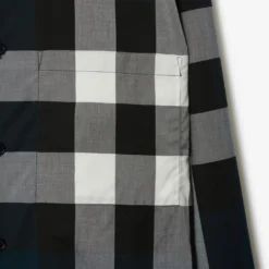 Slim Fit Check Cotton Shirt