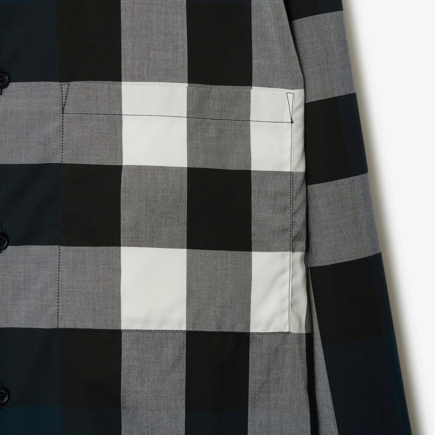 Slim Fit Check Cotton Shirt