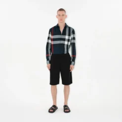 Slim Fit Check Cotton Shirt