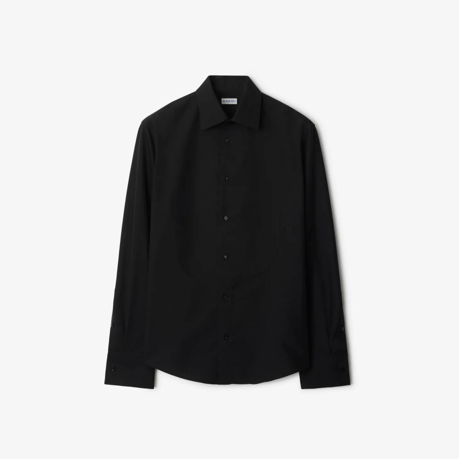 Slim Fit Cotton Silk Tuxedo Shirt