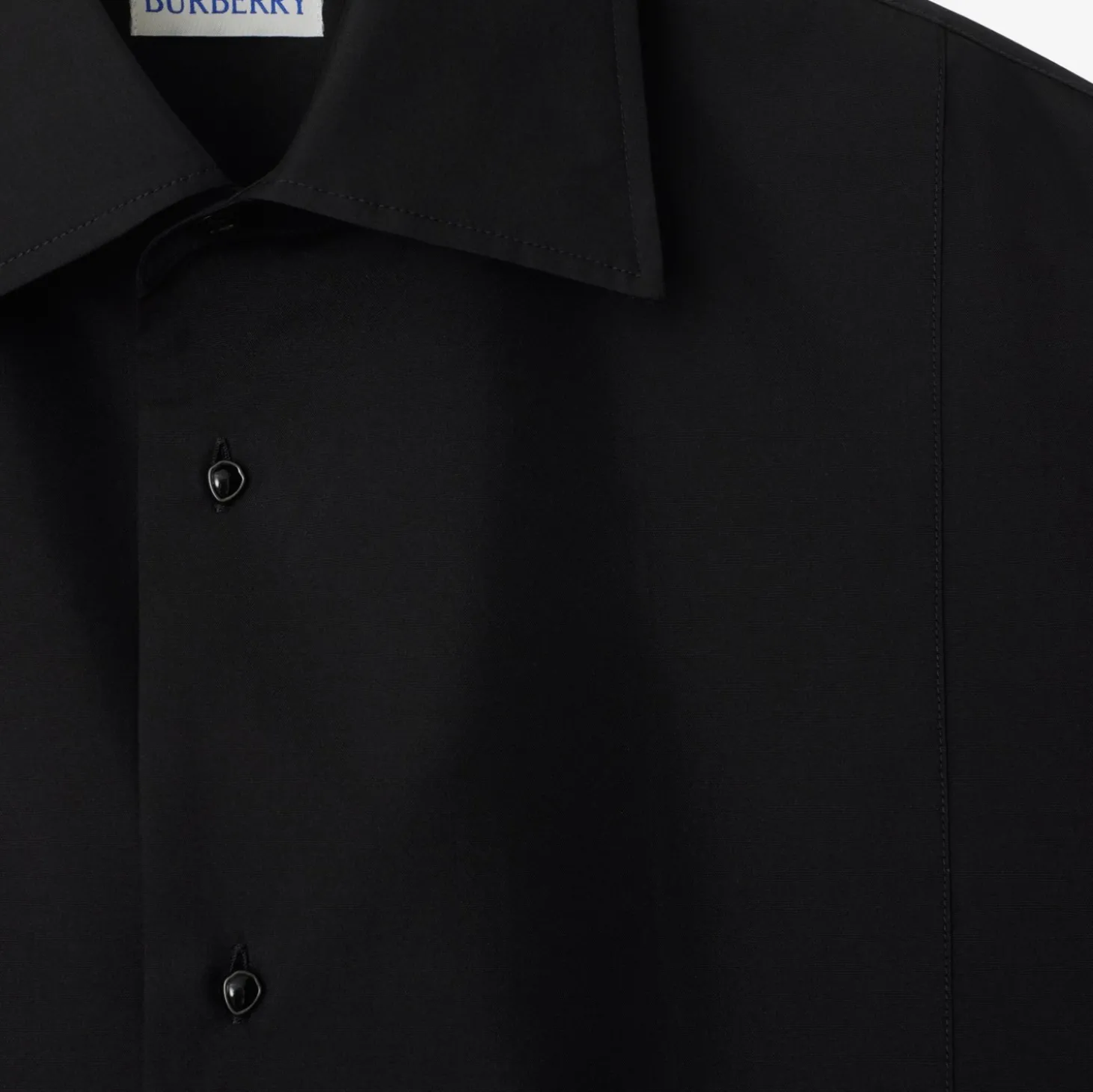 Slim Fit Cotton Silk Tuxedo Shirt