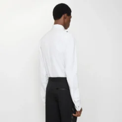 Slim Fit Cotton Tuxedo Shirt
